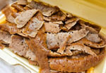 Tray of Doner Meat